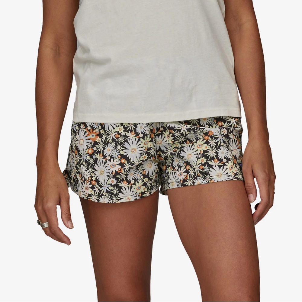 Patagonia Floral Patterned Barely Baggies Shorts